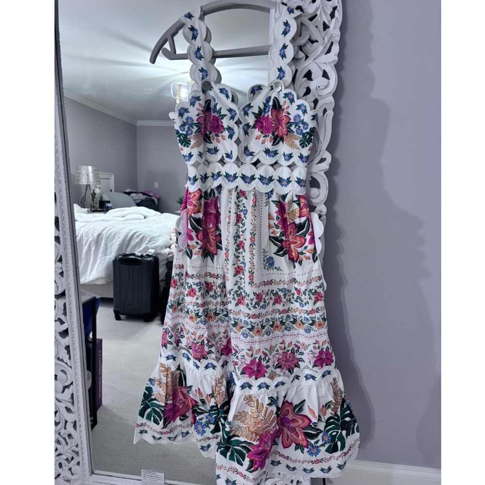Farm rio Bloom Garden Midi Dress!